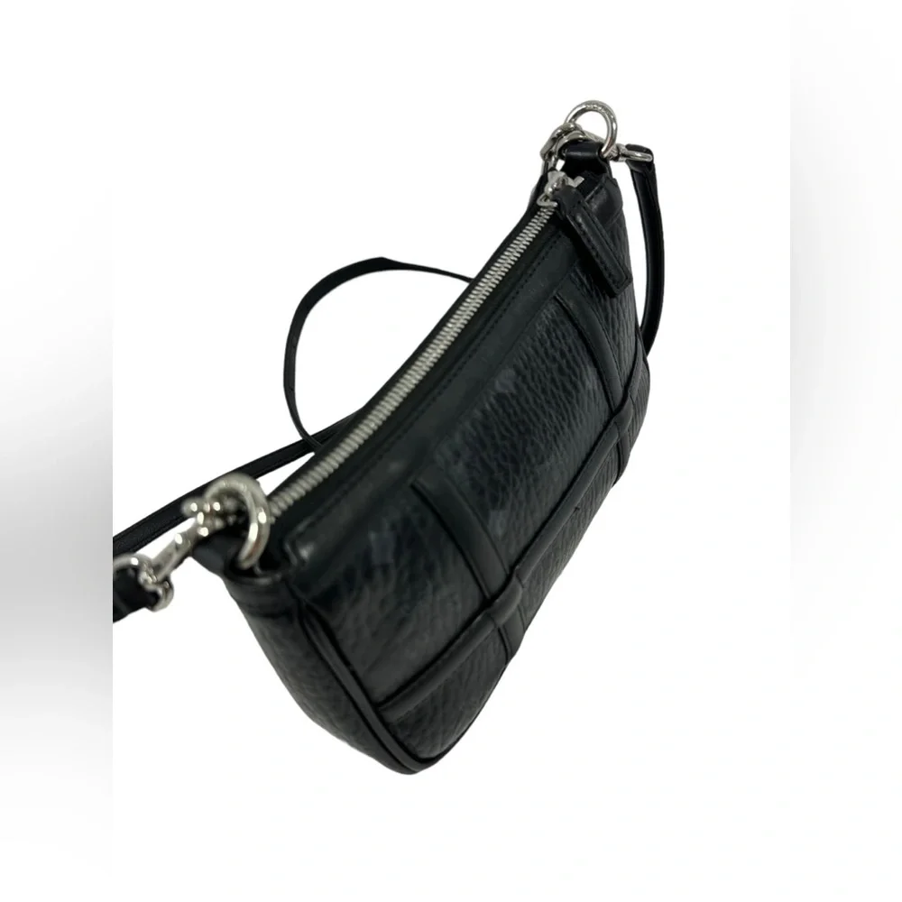 MCM  Michael Cromer Delmy Visetos Mini signature black shoulder bag chain - Picture 9 of 16